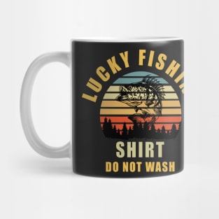 Lucky Fishing Short Do Not Wash Mug